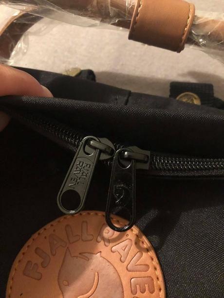 Batoh fjällräven kanken čierny s hnedými prvkami, fjällräven