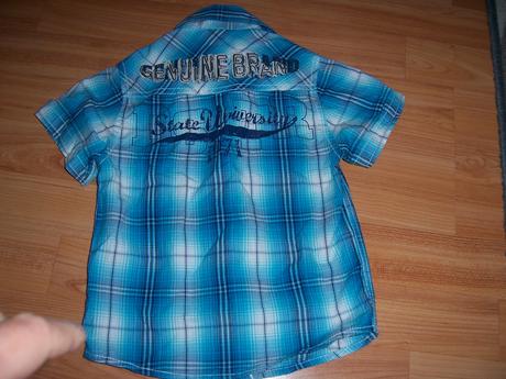Tyrkysová košeľa, c&a,92