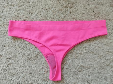 Damske neonovoruzove tango nohavicky, s