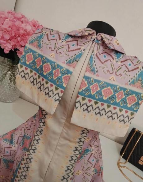 Luxusné dizajnové áčkové šaty amelia couture, m