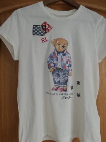 Ralph lauren bear luxusne ikonicke damske tricko, ralph lauren,s
