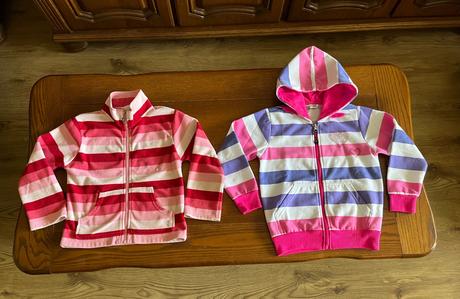 Teplejšie mikinky dvojbalenie 110/116, lewro,116