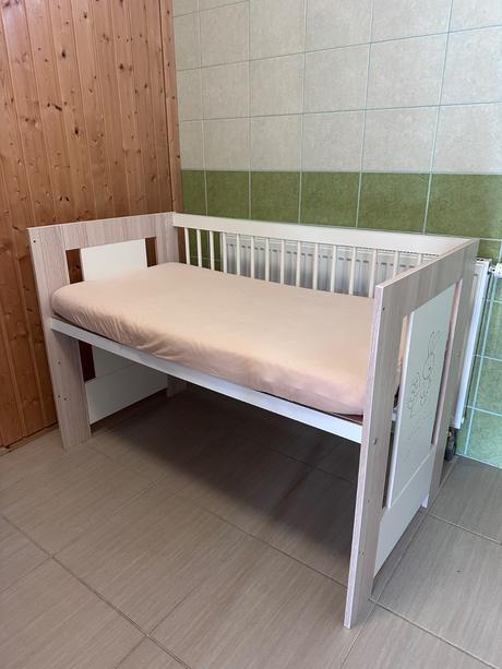 Detská postieľka, šírka (cm): 60,dĺžka (cm): 120