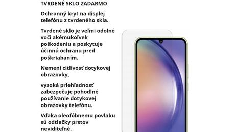 Uzatvárateľné púzdro, obal na samsung a34+sklo, samsung
