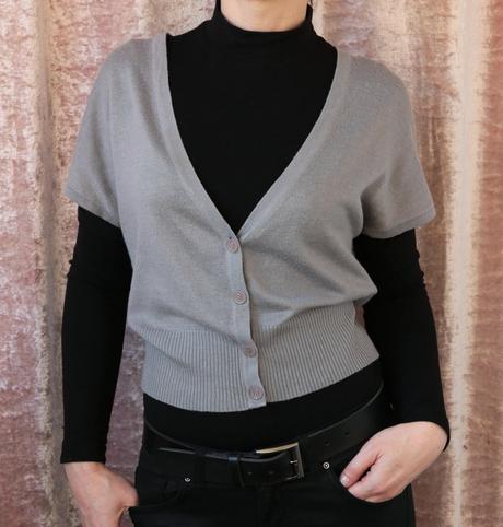 Šedý svetrík bez rukávov - vestička mexx veľ. m, mexx,m