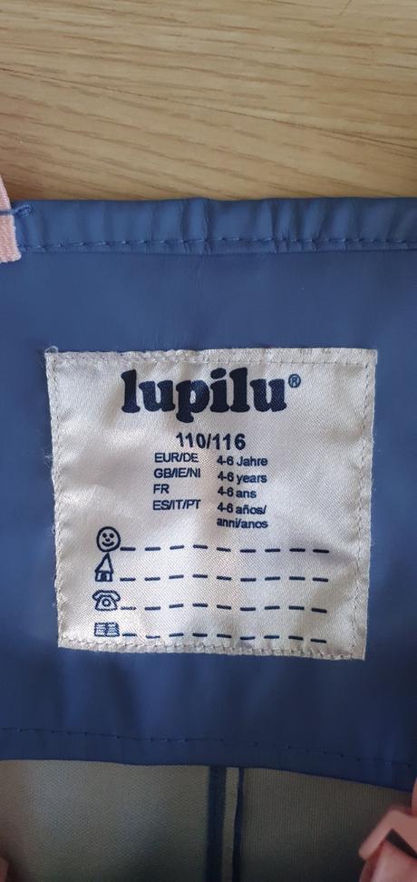 Nohavice do dažďa, lupilu,110