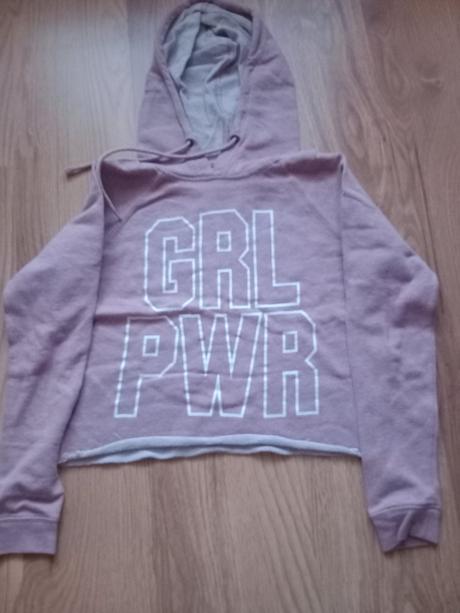 Crop top mikina, new yorker,xs