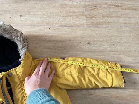 Next kabát žltý 104, next,104