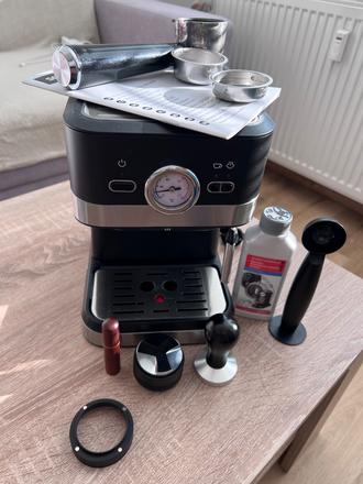 Pákový kávovar sencor ses 1721bk s príslušenstvom, sencor