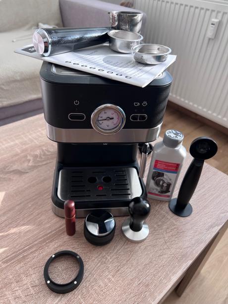 Pákový kávovar sencor ses 1721bk s príslušenstvom, sencor