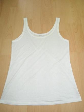 Kremove priesvitne tielko - tricko, m