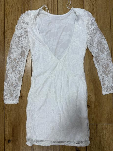 Čipkovane šaty, xs