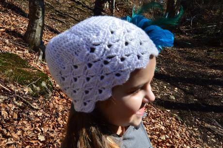 Detská háčkovaná čiapočka, <50 - 158