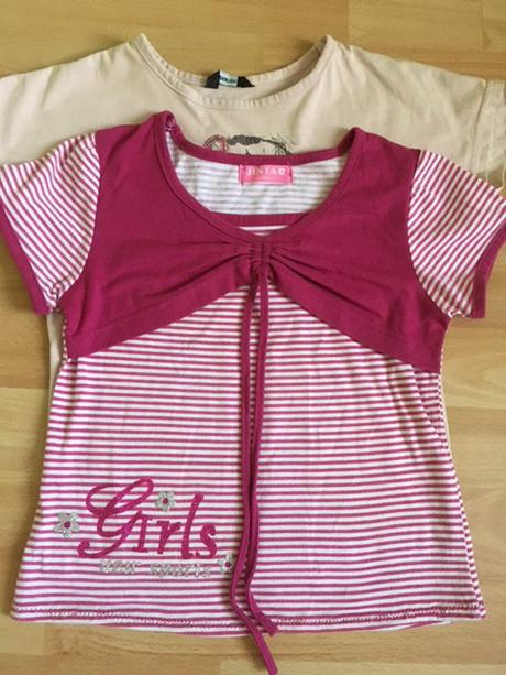 Balík letných tričiek - veľ.110/116, 110