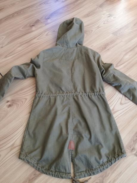 Ca khaki oliová parka xs - s, clockhouse,xs