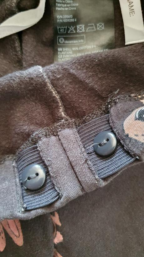 Mierne zateplené legínové nohavice, h&m,128