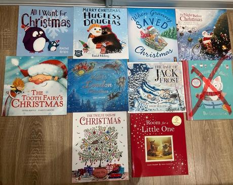 Anglicke  knihy vianočne, 