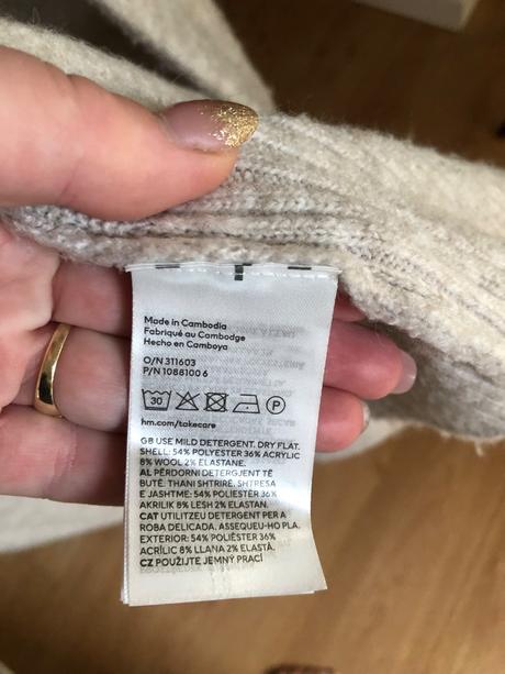H&m dlhý sveter, h&m,s