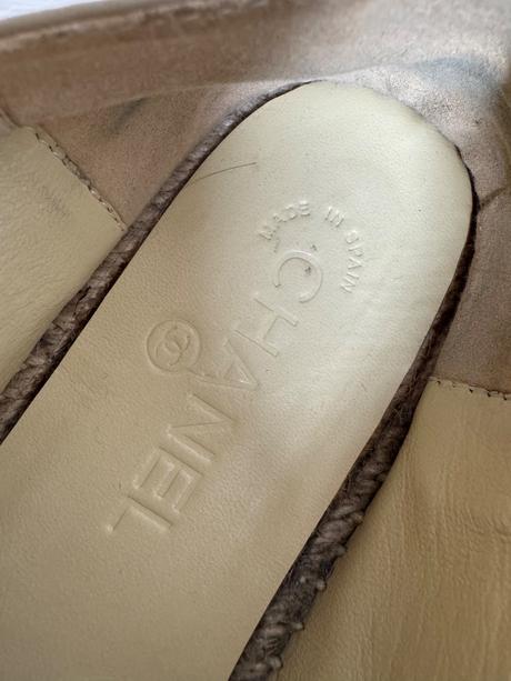 Chanel espadrilky balerinky, 42