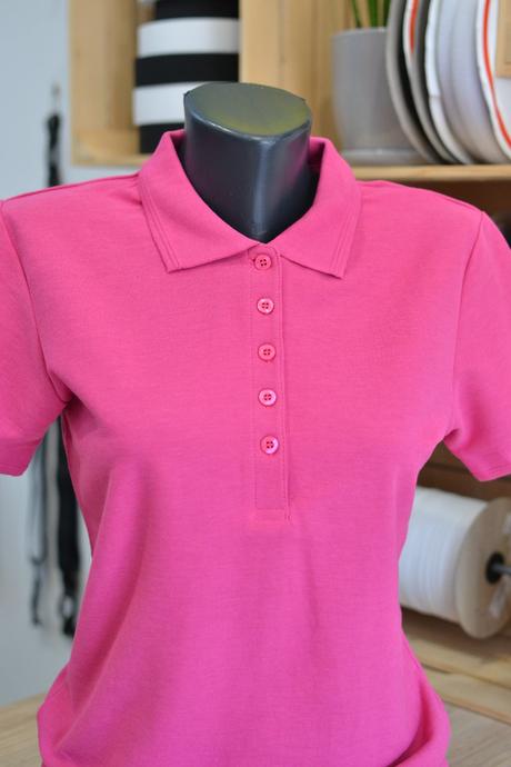 Dámska ružová polokošeľa xs, xs