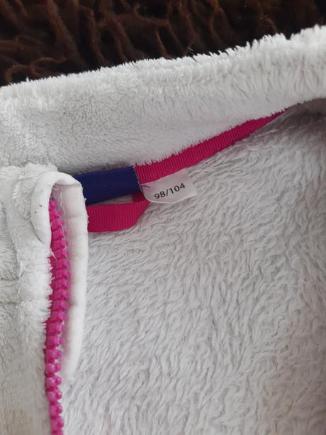 Detská teplá flísová mikina 98/104, lupilu,98