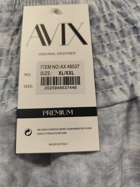 Moderné letné široké nohavice, xl