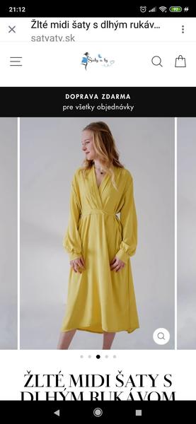 Šaty vhodné na krstiny syna.