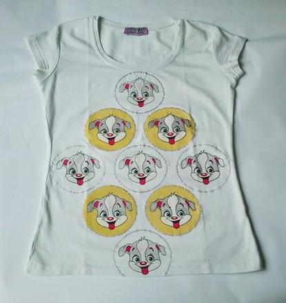 Tričko zn.pink daisy veľ.s/m, m