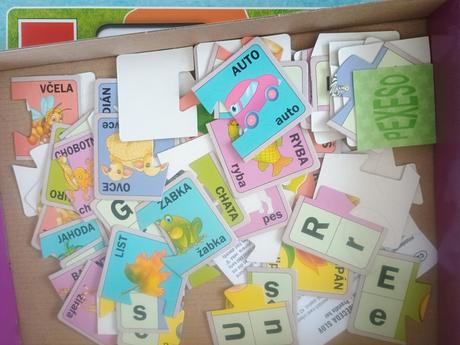 Abeceda slov + pexeso top stav, 