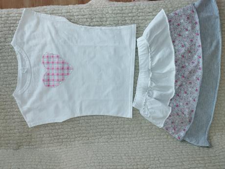 Sada suknička a top 122, 122