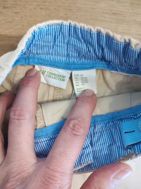Chlapcenske sortky, h&m,92