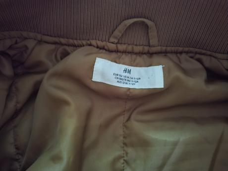 Jarna/jesenna bunda bombera, h&m,146
