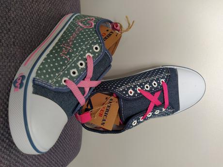 Prezuvky, plátenky, 34 / 35