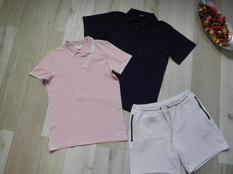 Polokošeľa 2 kusy+ krátke nohavice bavlnené-m,, m