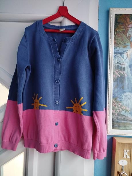 Svetrík pre dievčatko 134/140, tchibo,134