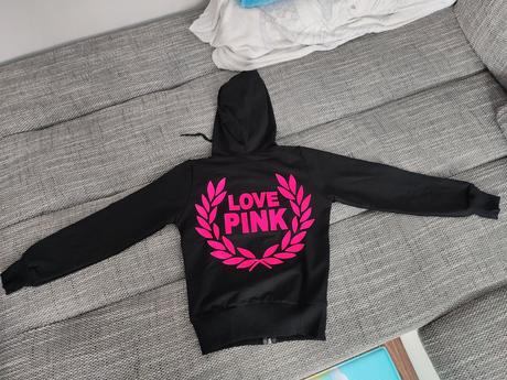 Uzasna teplak.suprava s love pink, s