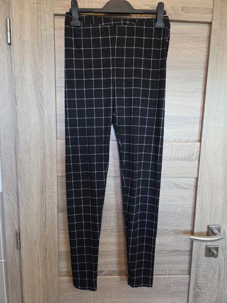 Karované legíny, bonprix,m