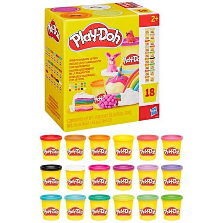 Hasbro - play-doh 18 ks kelímkov, veľké balenie,