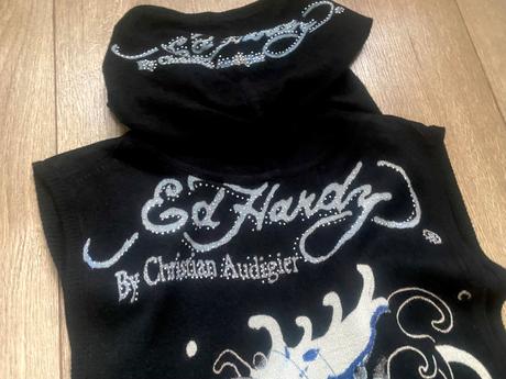 Ed hardy dlhá vesta /kardigan, ed hardy,l