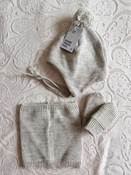 Pletená 3-dielna súprava h&m, h&m,62 / 68