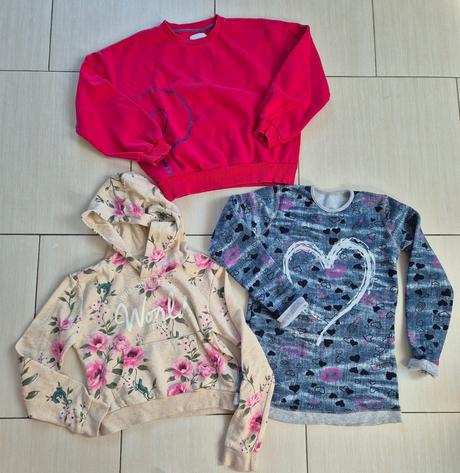 3x mikina, reserved,140