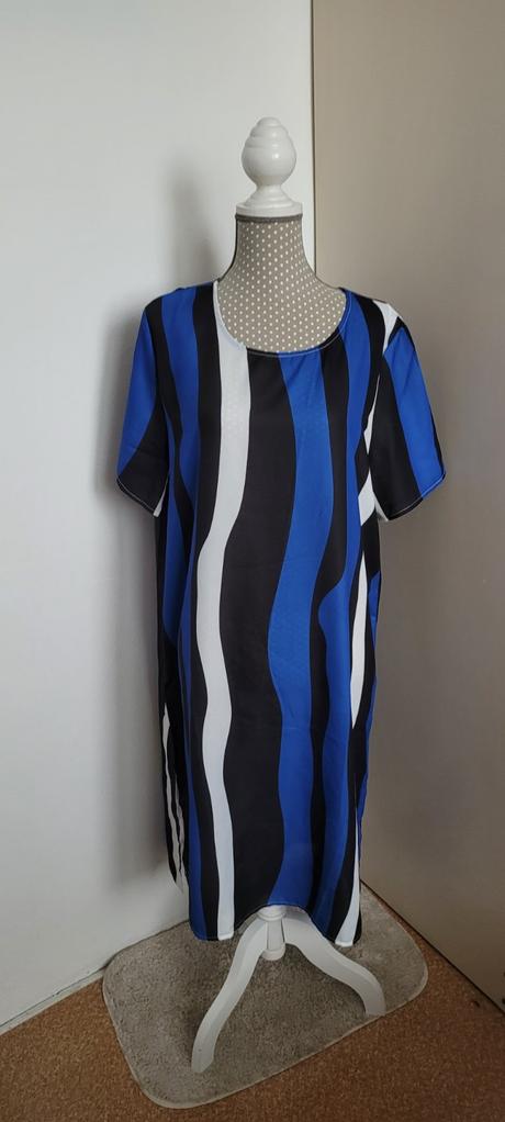 Asymetrické šaty, xxl