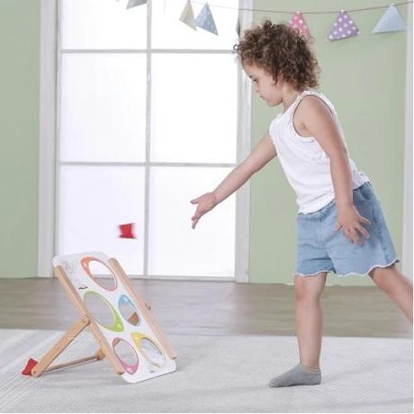 Viga hádzanie vreciek na terč,