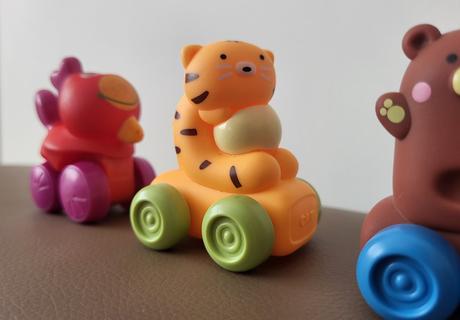 Vzdelávacie vinylové autíčka, 