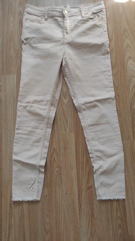 Dámske nohavice pudrová ružová, f&f,38