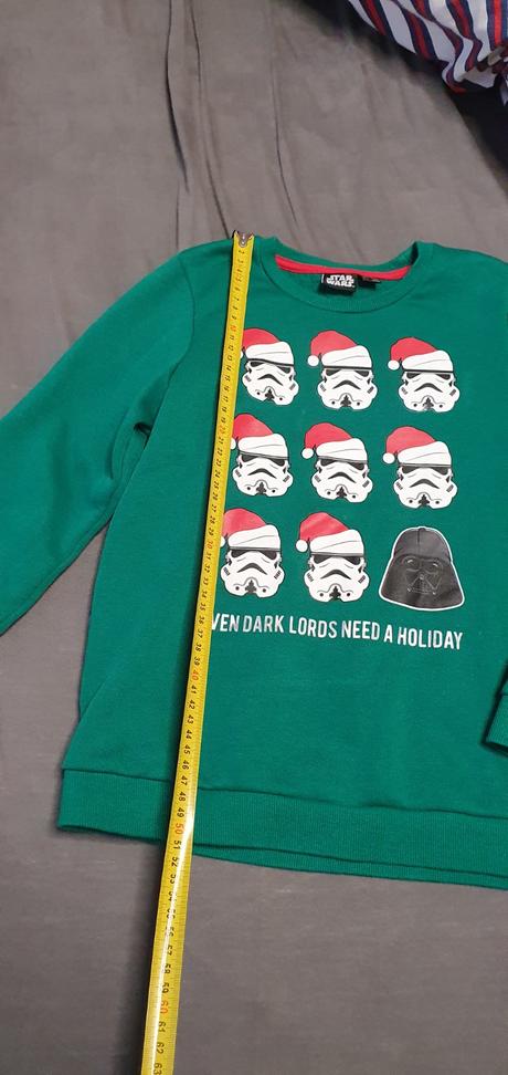 Vianočná mikina, h&m,134