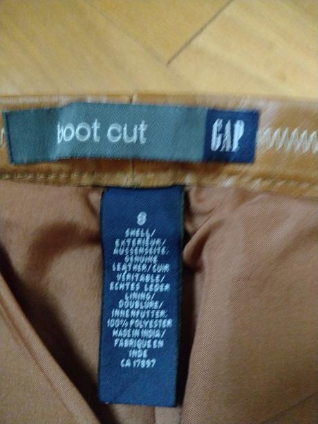 Kožené nohavice., gap,38