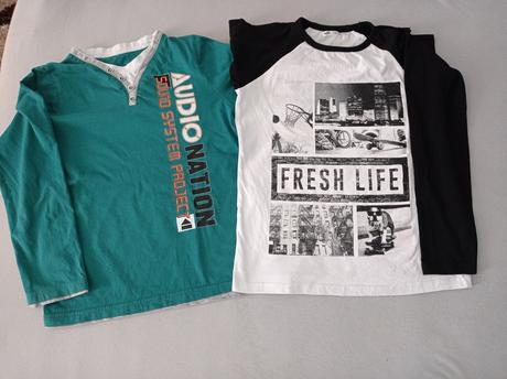 Tričko dlhý rukáv, 134