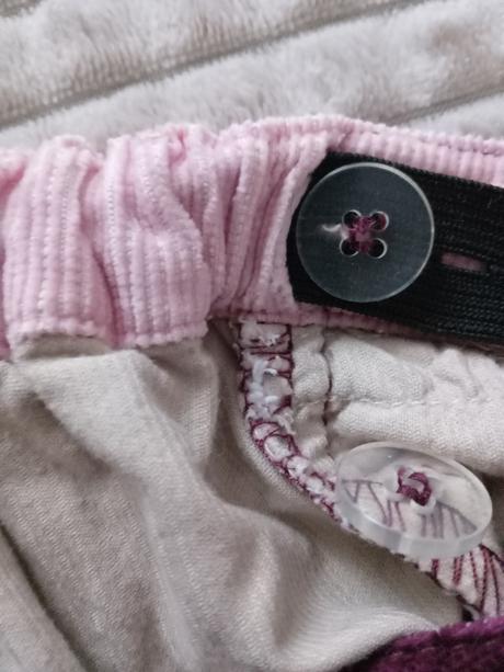 Menčestrová suknička mini mode, mini mode,104