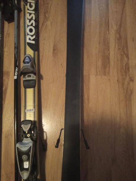 Lyze 140 cm rossignol, viazanie rossignol + palice, rossignol,140-149 cm